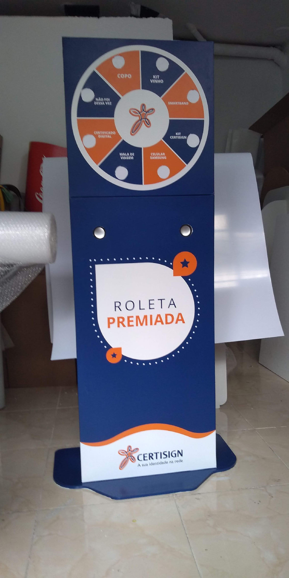 roleta premiada sorteio de prêmios