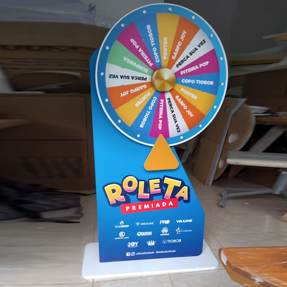 jogo de roleta para sorteio Santander