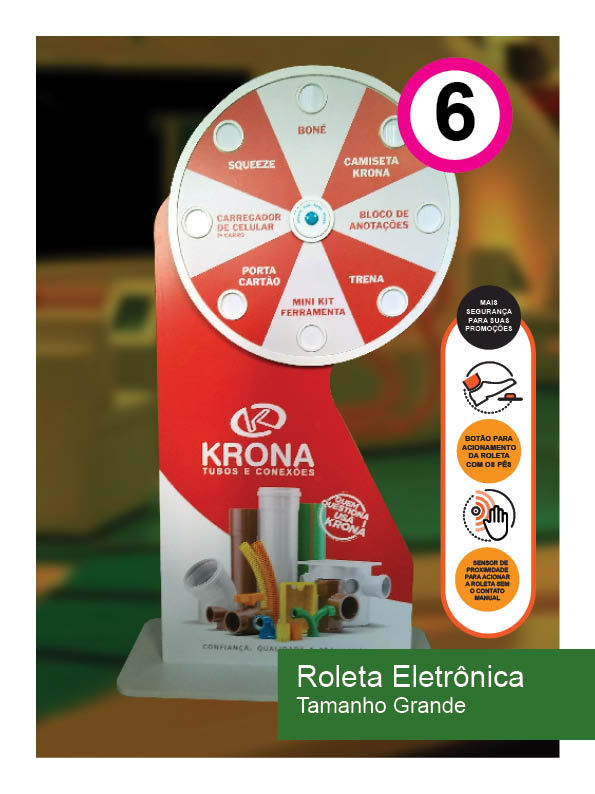 roleta personalizada premios corona virus