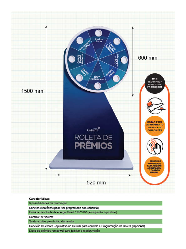 roleta personalizada premios corona virus