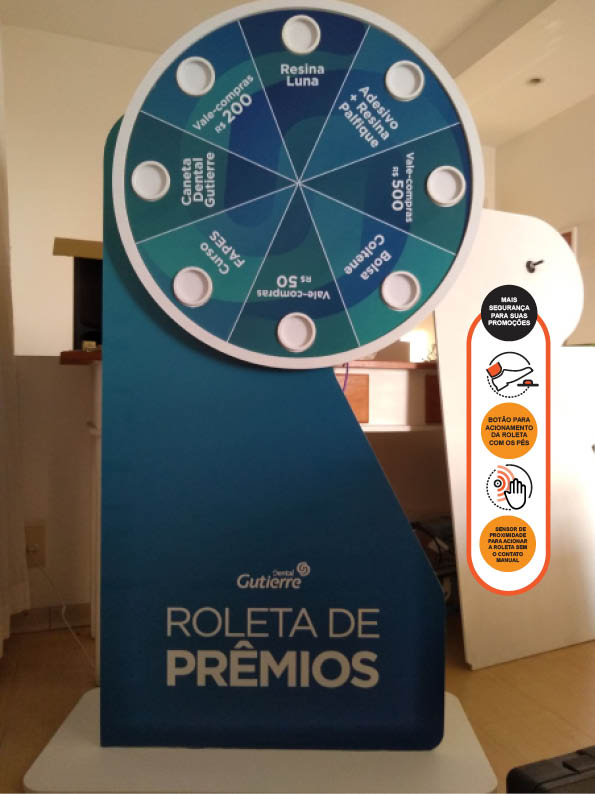 roleta grande para sorteio de premios