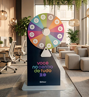 como fazer uma roleta para sorteio de premios