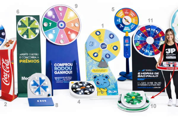 roleta sorteio de brindes