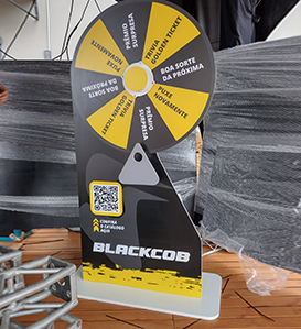 roleta para feiras de negocios