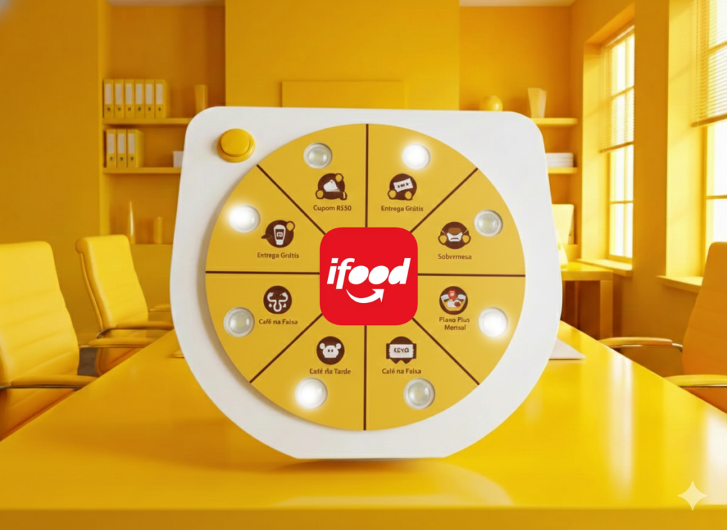 roleta amarela para sorteio