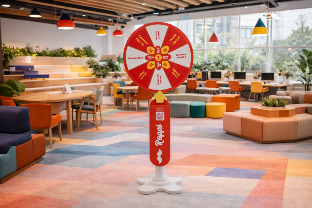 roleta sorteio de premios profissional