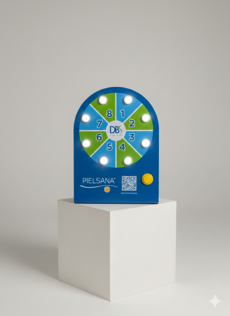 roleta para ação de fidelização