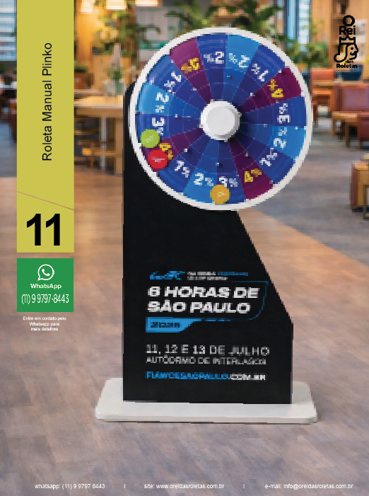 roleta para sorteio shopping iguatemi