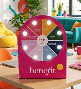 roleta display para sorteio