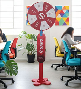 roleta para sorteio de descontos