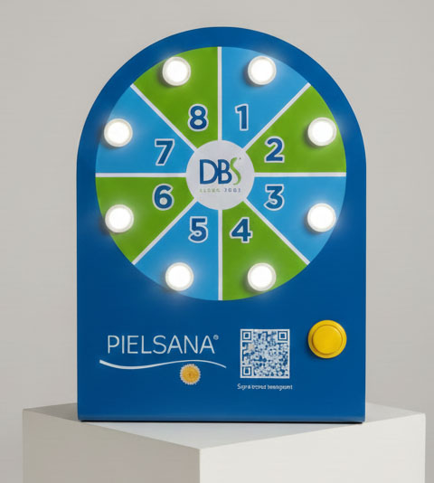 roleta de mesa para sorteio