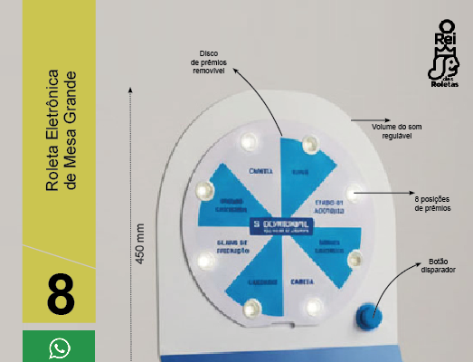 roleta sorteio de brindes