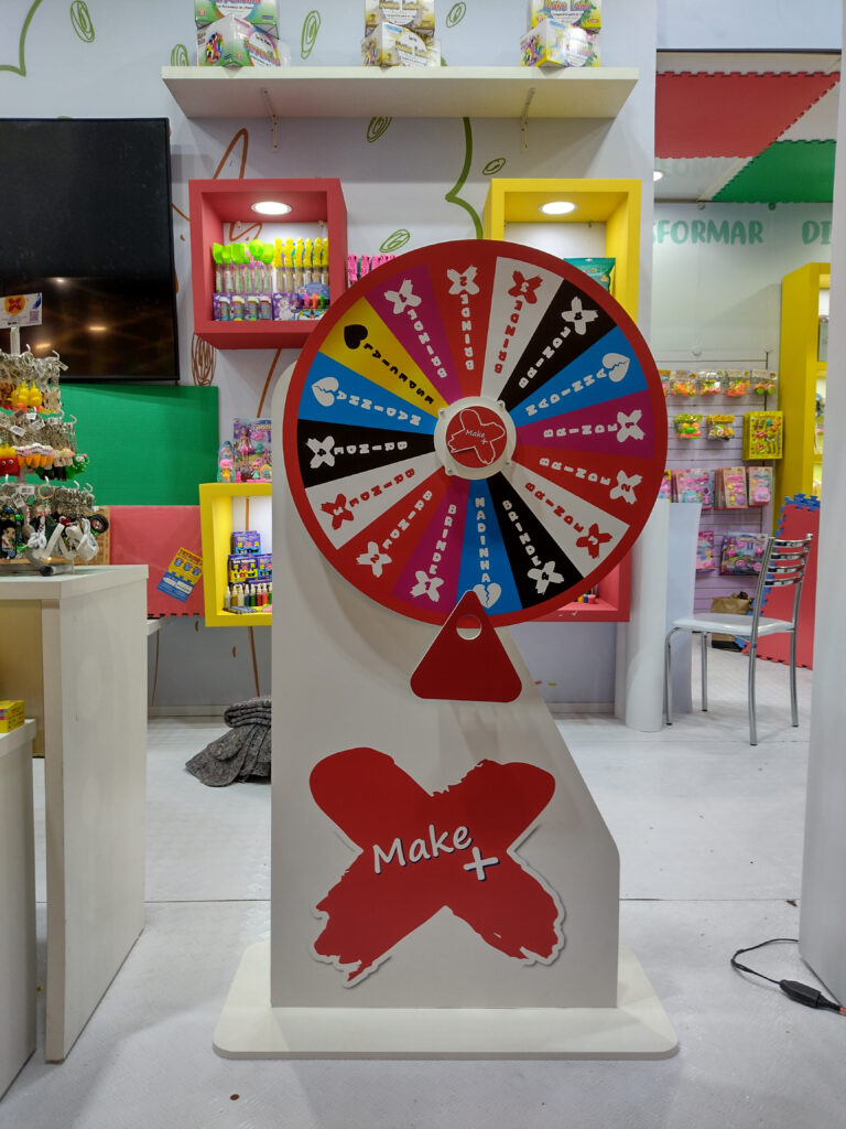 roleta sorteio para shopping