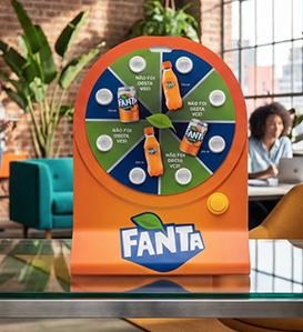 roleta Fanta para sorteios