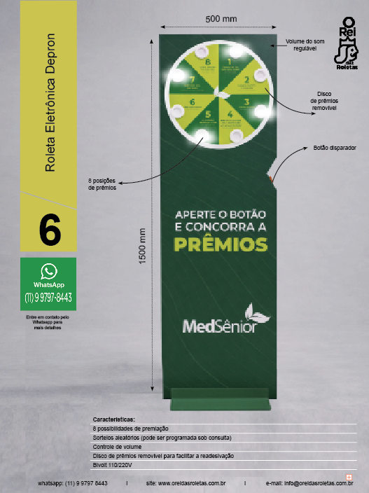 roleta para sorteio de premios muito legal