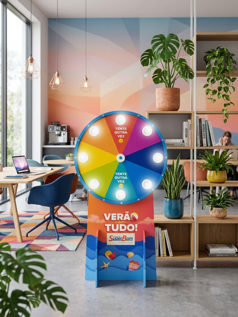 roleta sorteio na feira naturaltech