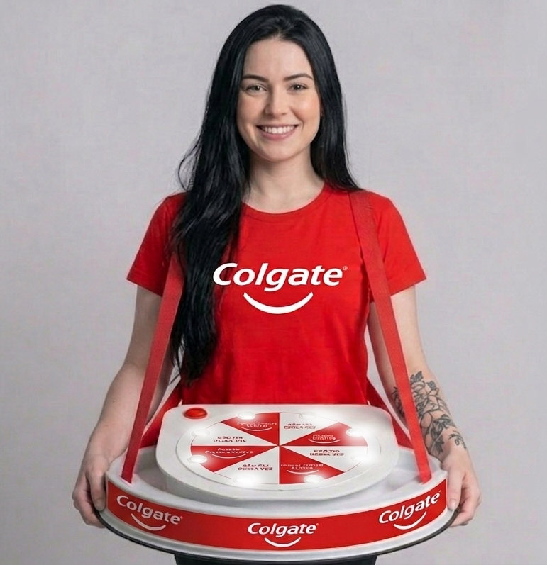 roleta para sorteio colgate