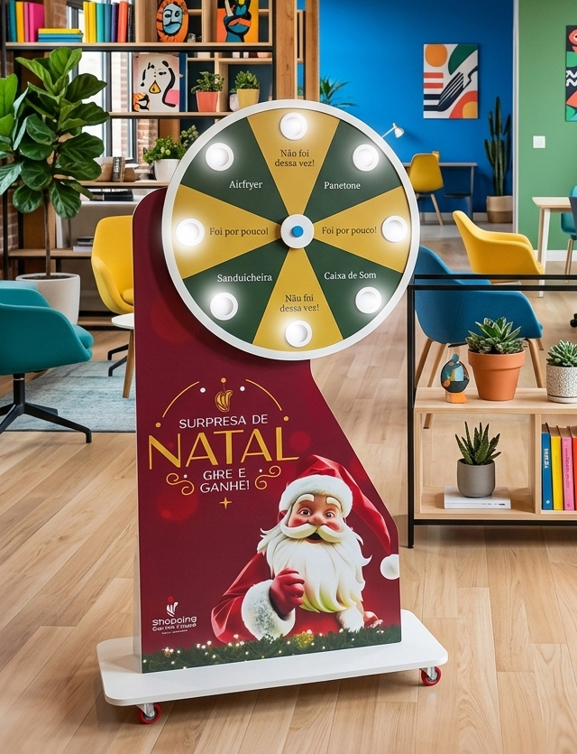 roleta premiadora shopping natal