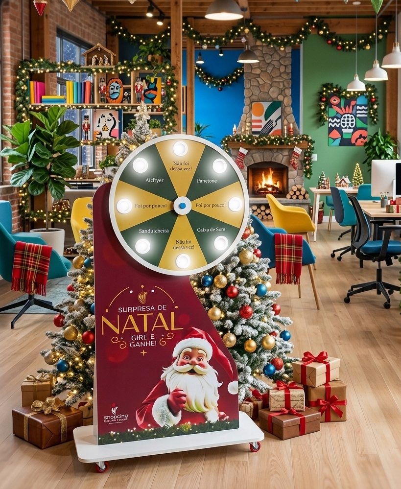 roleta natal sorteio de premios