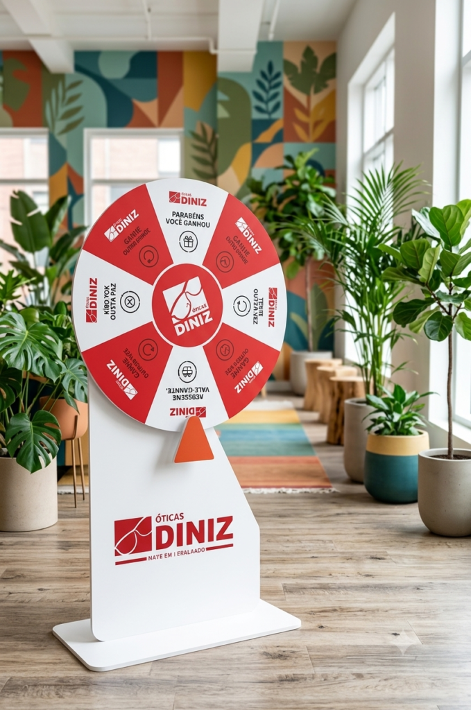 roleta corporativa personalizada