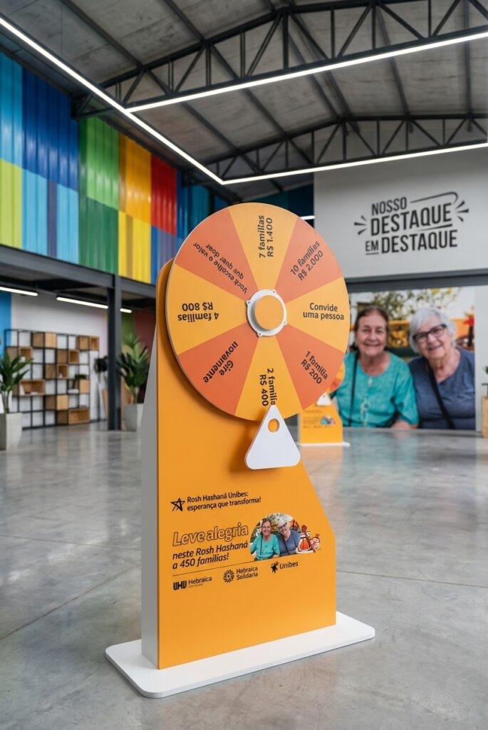 roleta para evento na hebraica