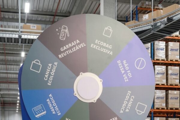 roleta sorteio Feira Industrial Brasil