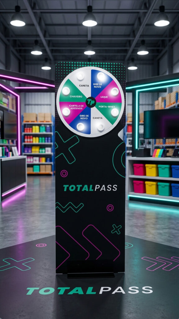 Mercado Livre Experience Roleta para Sorteios na Feira
