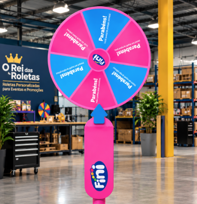 roleta para alugar para feiras e eventos