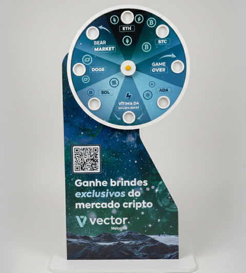 Roleta Personalizada Para Eventos E Ações Promocionais