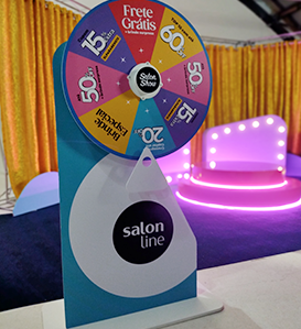 roleta sorteio de premio salon line