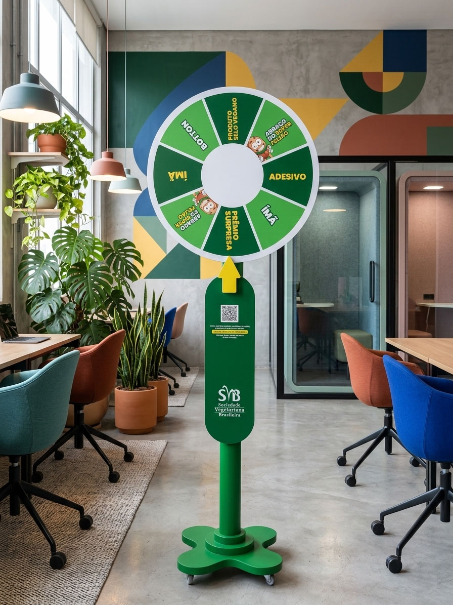 roleta para feira agro sorteios