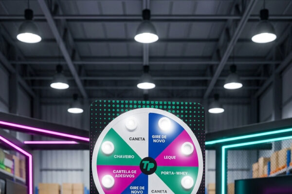 Mercado Livre Experience Roleta para Sorteios na Feira