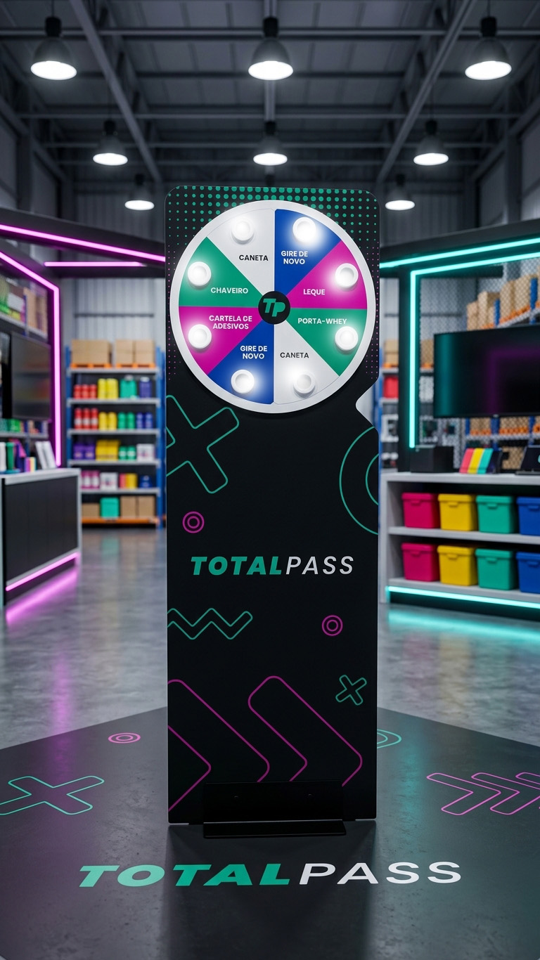 Mercado Livre Experience Roleta para Sorteios na Feira